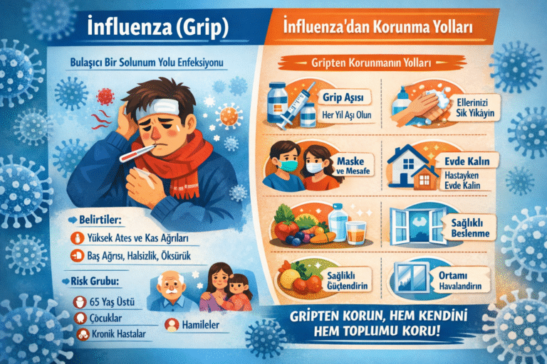 İnfluenza (Grip): Hafife Alınmaması Gereken Bir Enfeksiyon